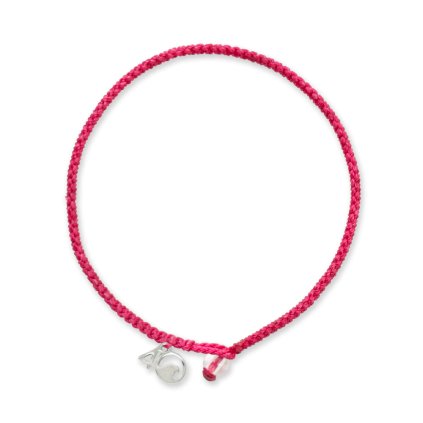 4ocean Pink Flamingo Braided Bracelet