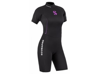 NEOPRENOVÝ OBLEK,SHORT,PŘEVLEČNÍK SHORTY DEFINITION DÁMSKÝ 2,5MM X-FOAM TITANUIM SCUBAPRO