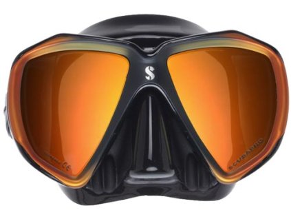 POTAPĚČSKÁ MASKA, BRÝLE SCUBAPRO, SPECTRA ČERNÁ SE ZRCADLOVÝMI SKLY