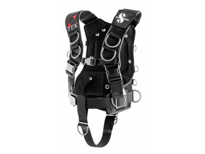SCUBAPRO X-TEK FORM TEK HARNESS SYSTEM,ZÁDOVÁ OCELOVÁ PODLOŽKA V LUXUSNÍM PROVEDENÍ