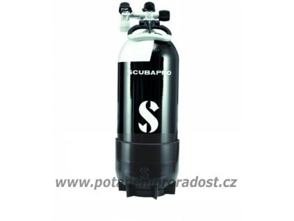 TLAKOVÁ LAHEV SCUBAPRO TANKS MONO 12L - KRÁTKÁ VČETNĚ VENTILU