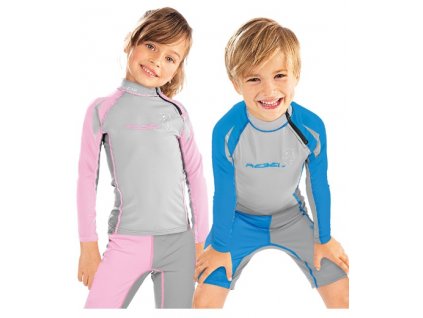 TRIČKO PRO DĚTI -DÍVČÍ GIRL HARMONY RASH GUARD S-XL