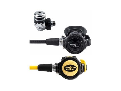 AUTOMATIKA AQUALUNG SET 1ST+2.ST+OCTOPUS, LEGEND SUPREME ACD DIN + OCTOPUS LEGEND,DO STUDENÉ VODY