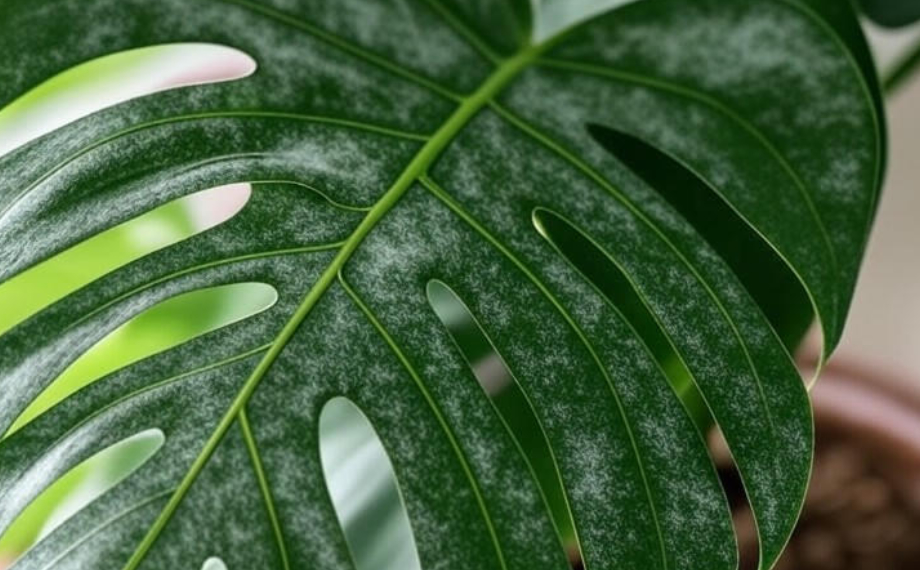 Plíseň na listech rostlin