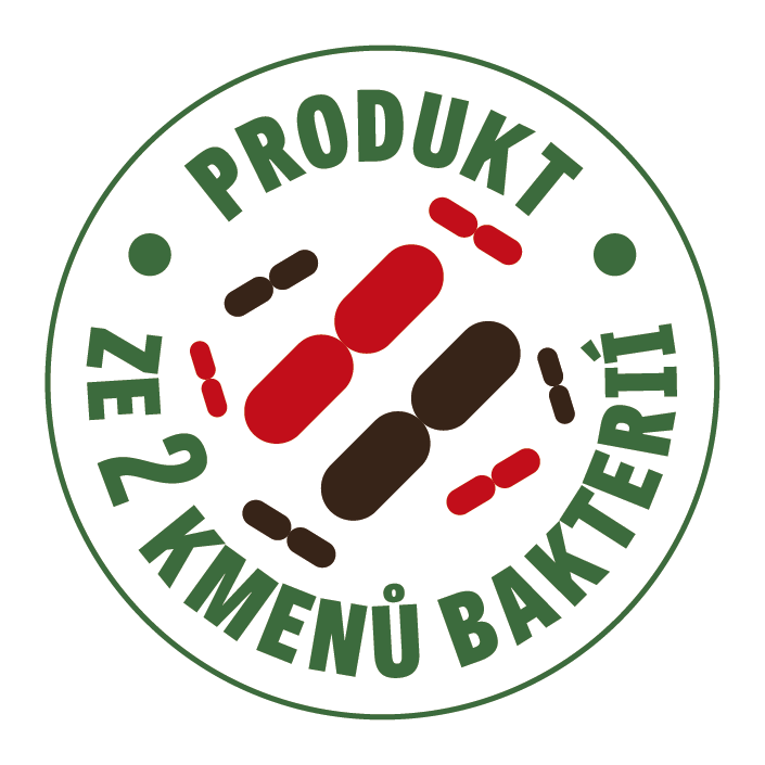 Produkt ze 2 kmenů bakterií