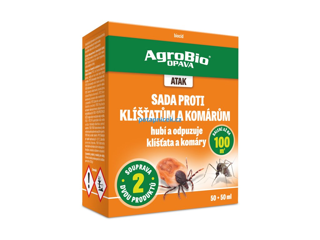 Atak sada proti klistatum 50