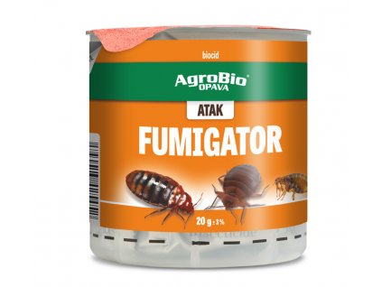 Dýmovnice Atak Fumigator 20g na moly, štěnice, šváby, blechy a další hmyz