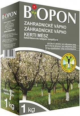 Levně BROS BIOPON Zahradnické vápno 1 kg