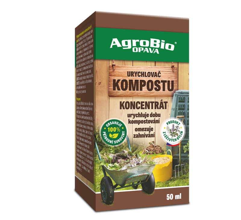Levně AgroBio OPAVA Urychlovač kompostu - Kouzlo Přírody 50ml
