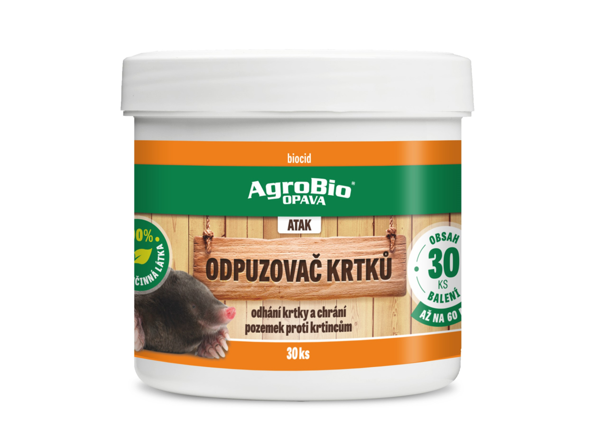 Levně KP odpuzovač krtků 30ks.