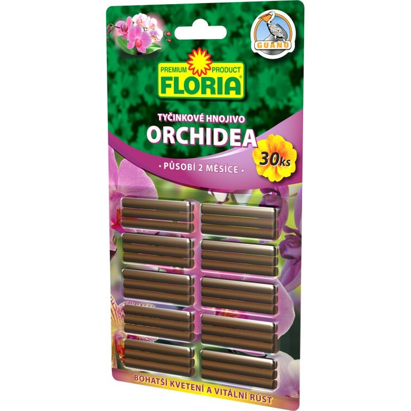 Levně AGRO CS a.s. Tyčinkové hnojivo pro orchideje 30ks