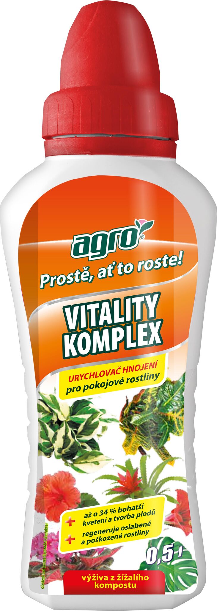 Levně AGRO CS a.s. Vitality Komplex Pokojové rostliny 0,5l