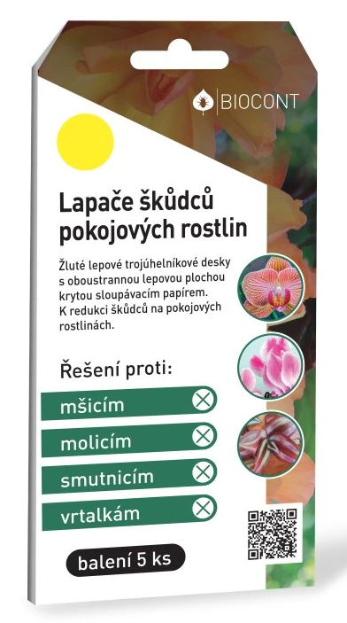Levně Biocont Žluté lapače škůdců pokojových rostlin
