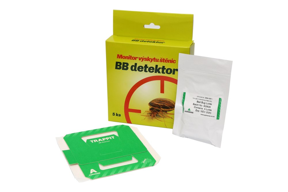 Levně Samura s.r.o. BB Detector na štěnice + Feromon 5 ks