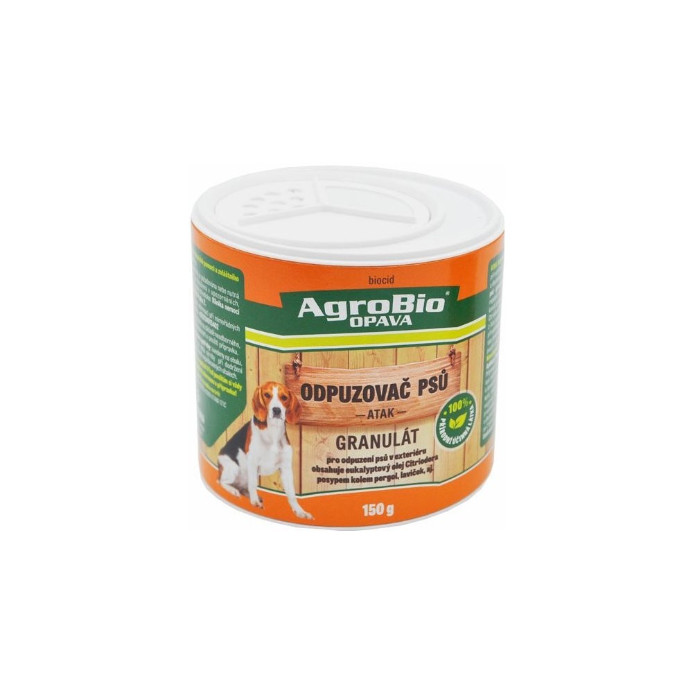 Levně AgroBio OPAVA ATAK Odpuzovač psů GRANULÁT 150g