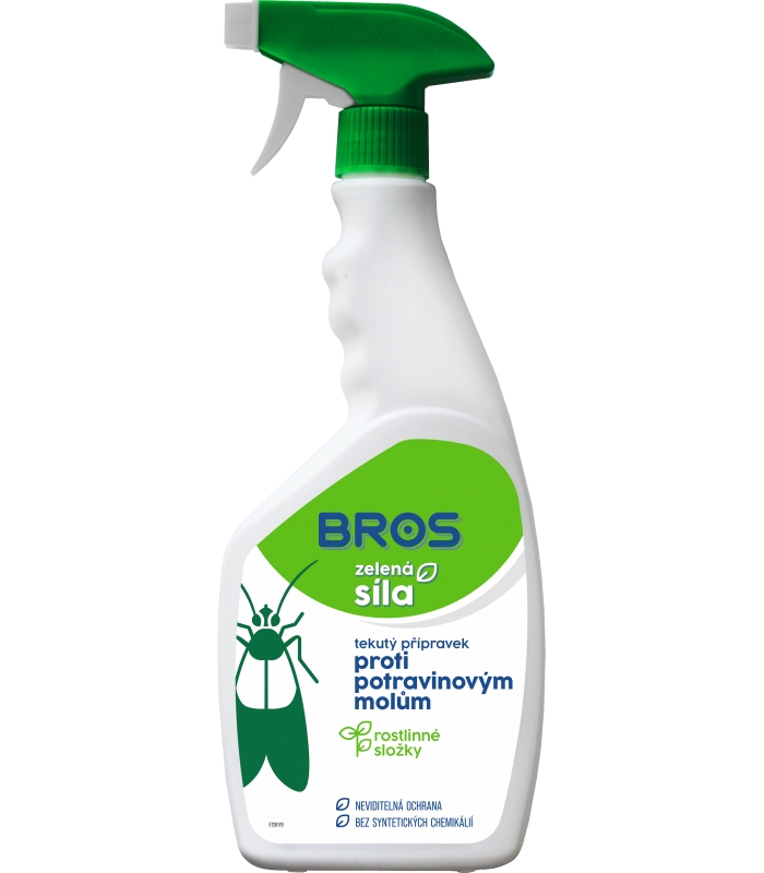 Levně BROS Zelená síla - Tekutý přípravek proti moučným molům 500ml