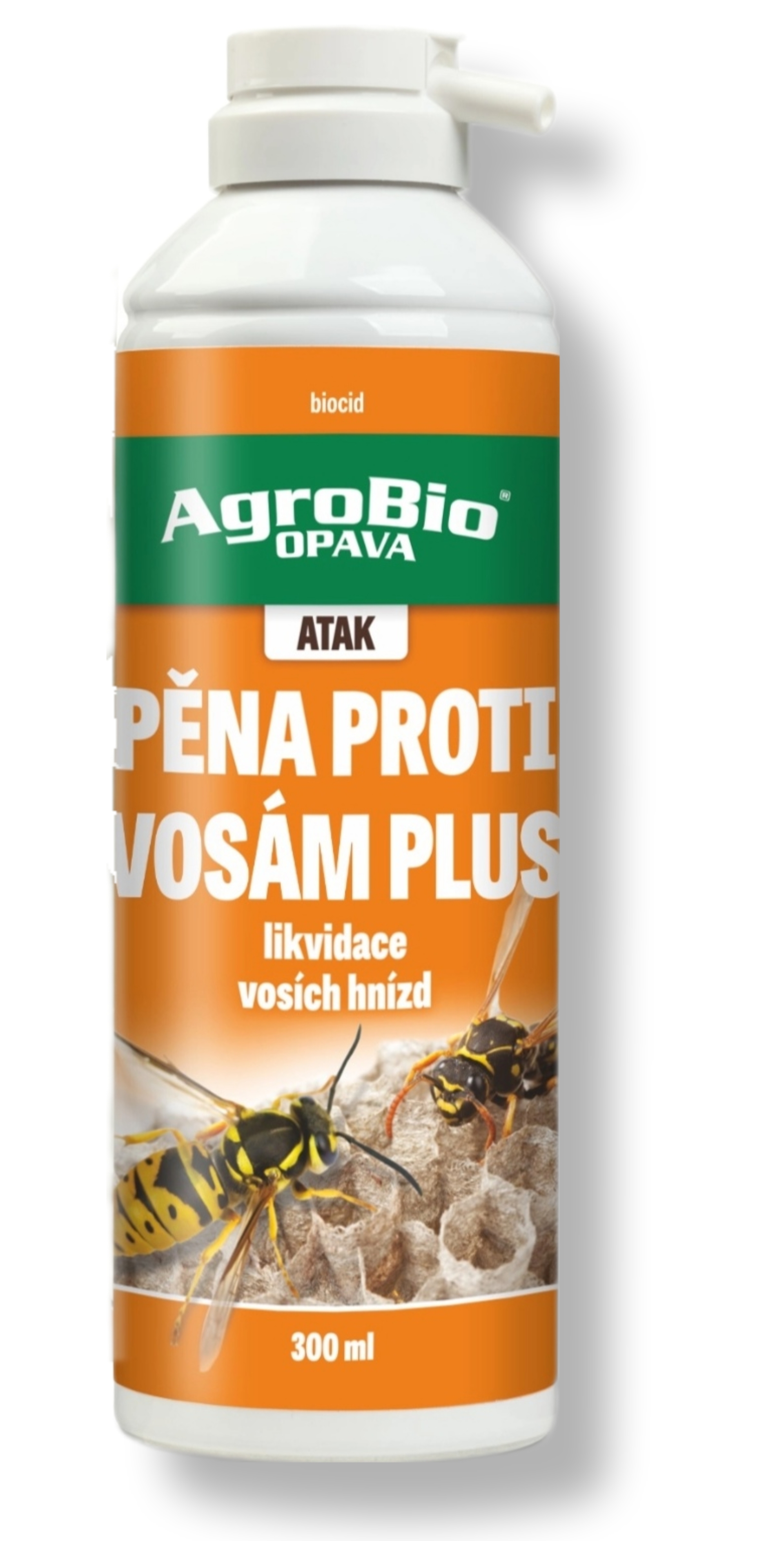 Levně AgroBio OPAVA ATAK Pěna proti vosám Plus 300 ml