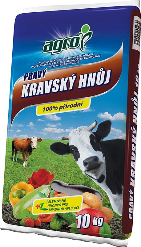 Levně AGRO CS a.s. AGRO Pravý kravský hnůj 10kg