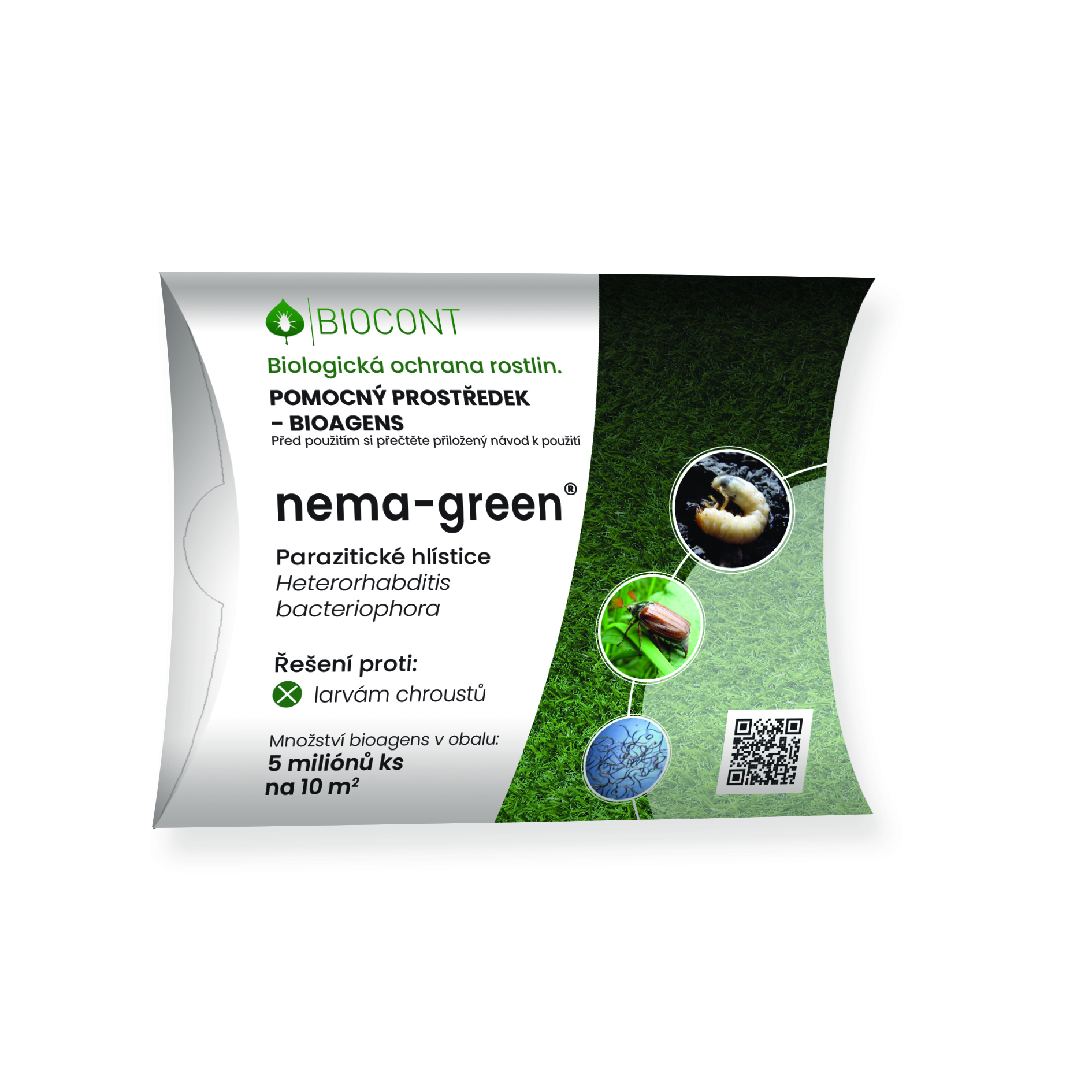 Levně Biocont Nemagreen - hlístice proti chroustům (5 mil.)