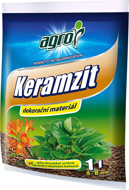 Levně AGRO CS a.s. Keramzit - dekorační materiál 1 l
