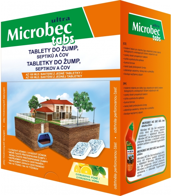 Levně Bros Microbec tablety 16x20g