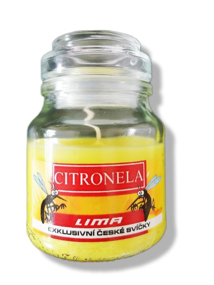 Levně Repelentní svíčka s vůní Citronela - skleněná dóza