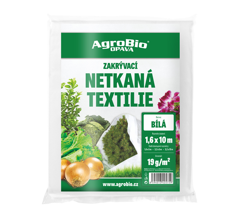 Levně AgroBio OPAVA Zakrývací netkaná textilie 1,6 x 10 m