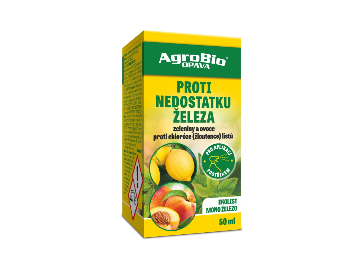 Levně AgroBio OPAVA PROTI nedostatku železa -Ekolist Mono Železo 50 ml