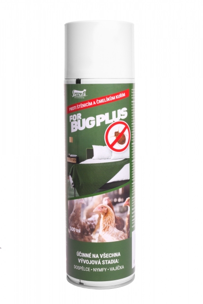 Levně Samura s.r.o. Postřik proti štěnicím a čmelíkům kuřím For Bug Plus 500 ml