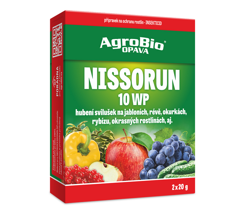 Levně AgroBio OPAVA Nissorun 10 WP - hubení svilušek 2x20 g