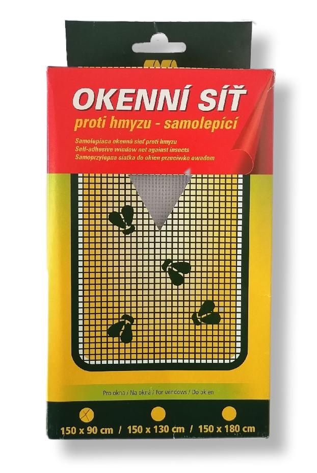 Levně Síť proti hmyzu do okna 90 x 150 cm - bílá
