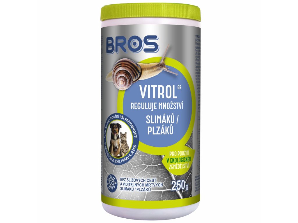 Levně BROS VITROL na slimáky 250g