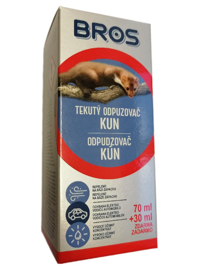 Levně Tekutý odpuzovač kun Bros 70ml + 30ml gratis
