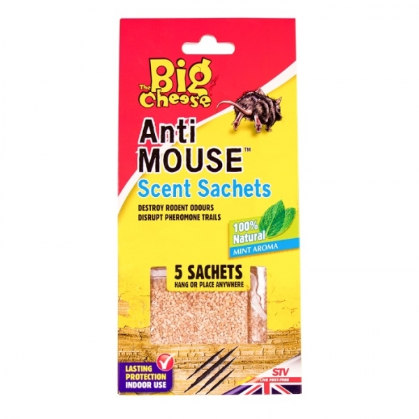 Levně Samura s.r.o. Aromatické sáčky odpuzující myší Anti Mouse 5 ks