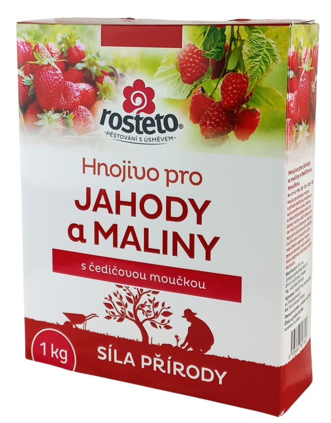 Levně Hnojivo Rosteto - jahody a maliny 1 kg