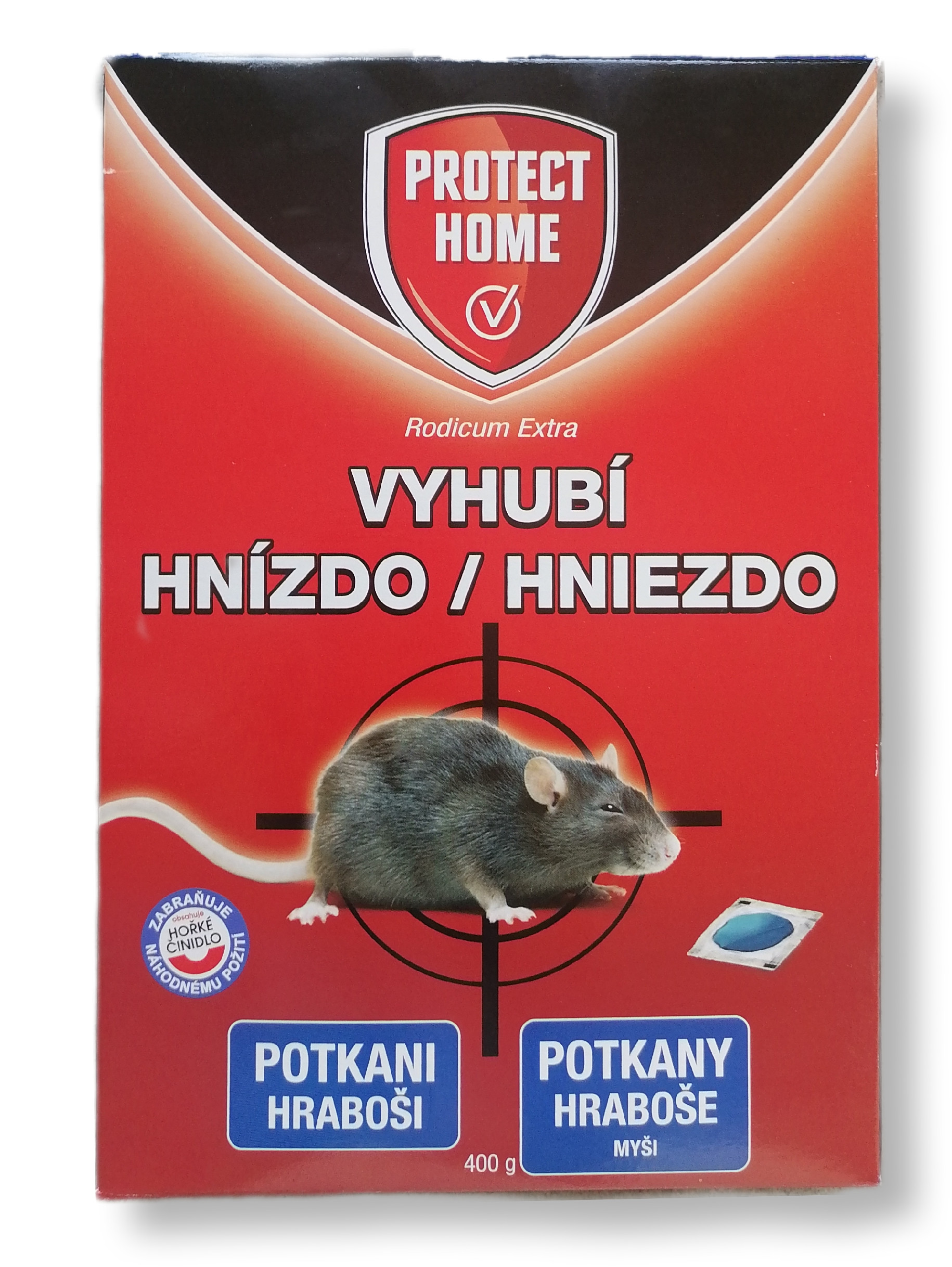 Levně Rodicum Extra - měkká návnada na hraboše, potkany a myši 400 g