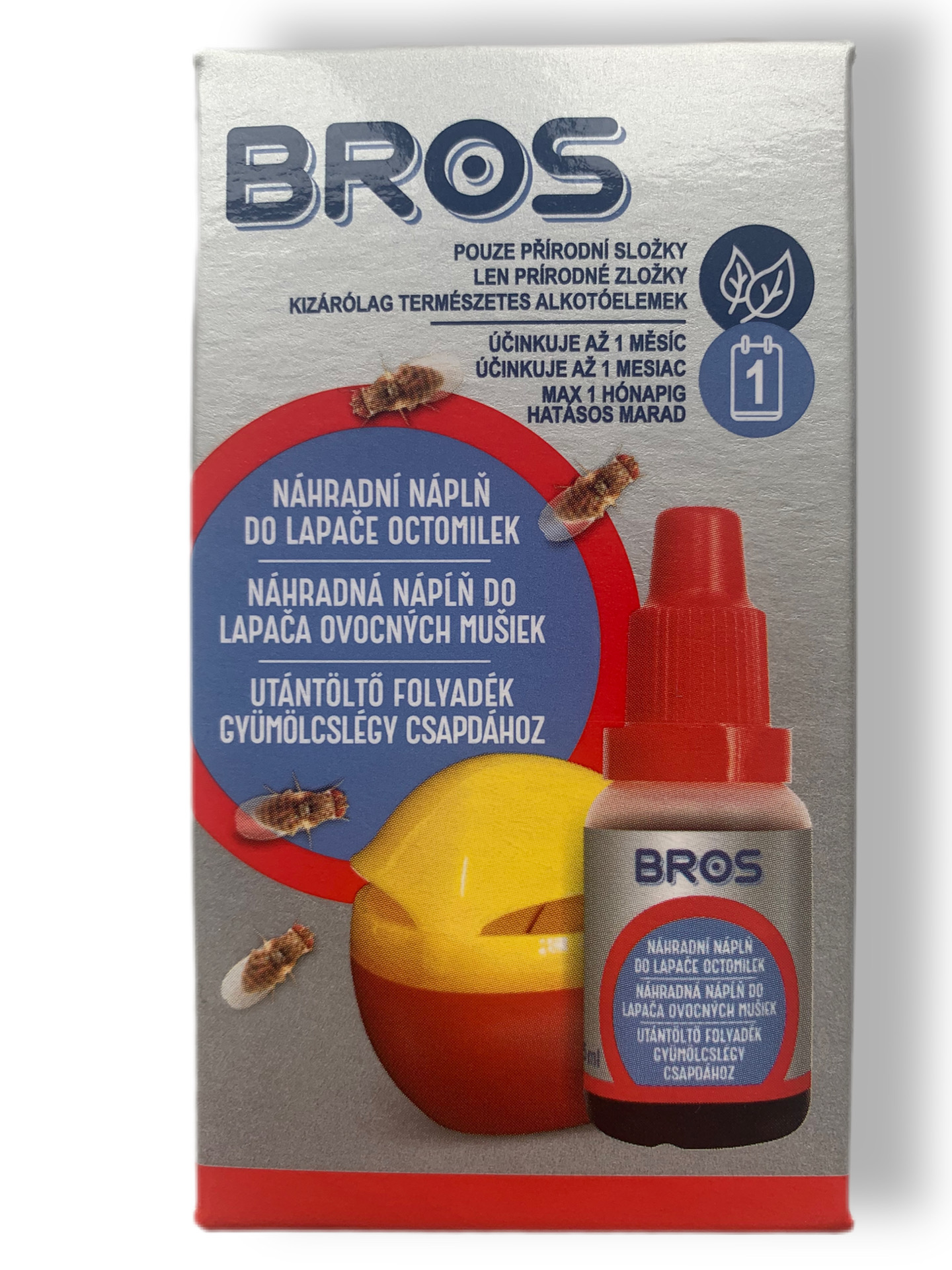Levně BROS Náhradní náplň do lapače octomilek