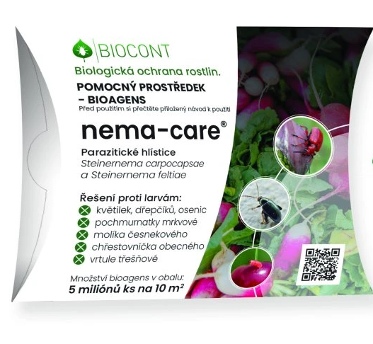 Levně Biocont Hlístice Steinernema proti mladým larvám škůdců rostlin Nema-care 5 milionů