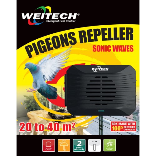 Levně Plašič holubů Weitech WK 0021 na baterie