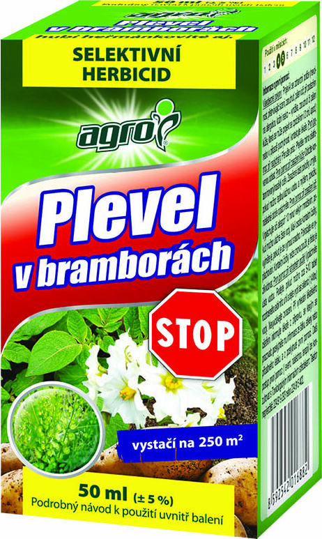 AGRO CS a.s. AGRO STOP plevelům v bramborách 50 ml