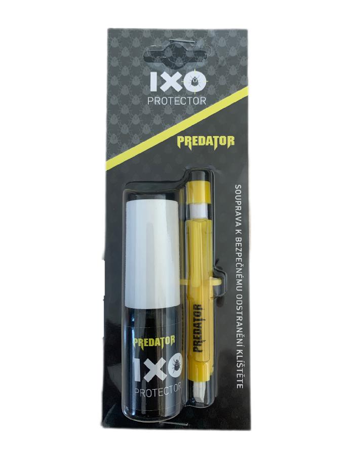 Predator IXO Protector – sada na vytažení klíštěte se sprejem 12 ml