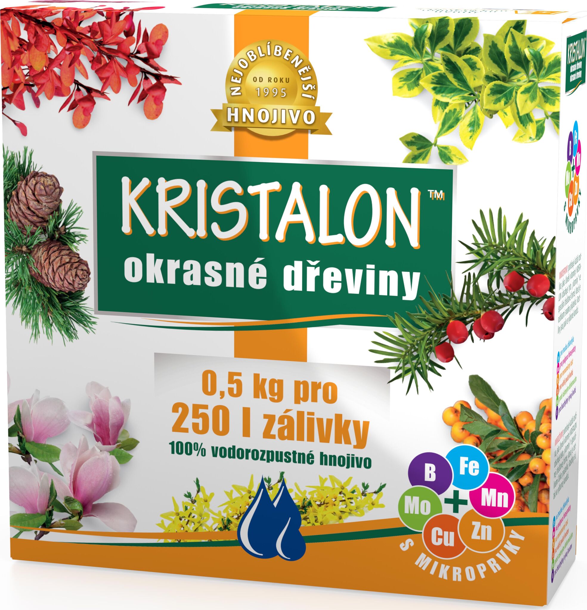 Levně Kristalon Okrasné Dřeviny 500g