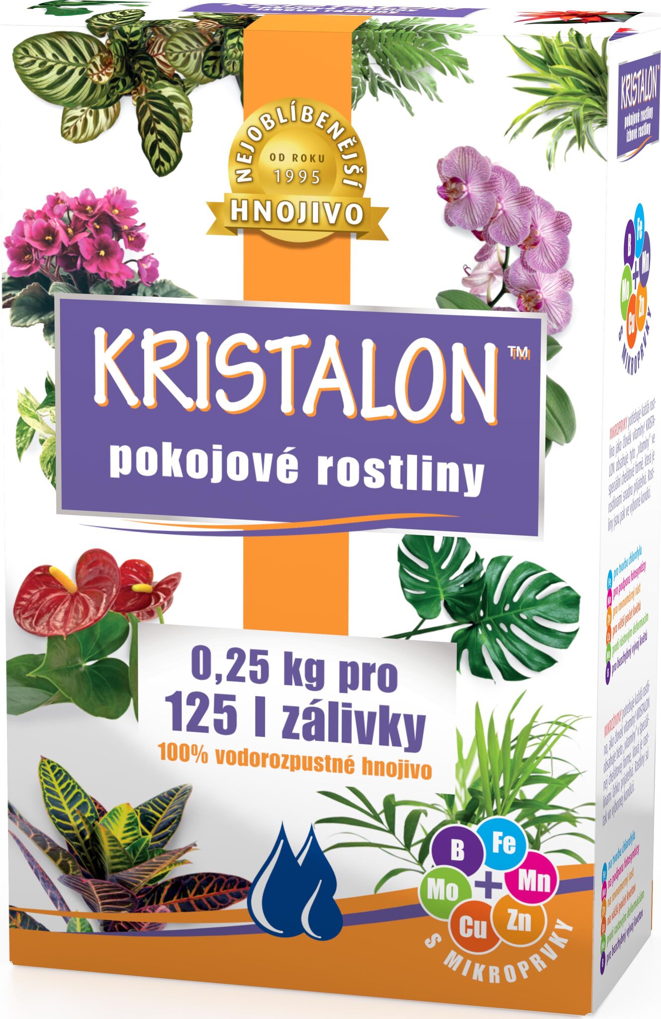 Levně Kristalon Pokojové Květiny 250g