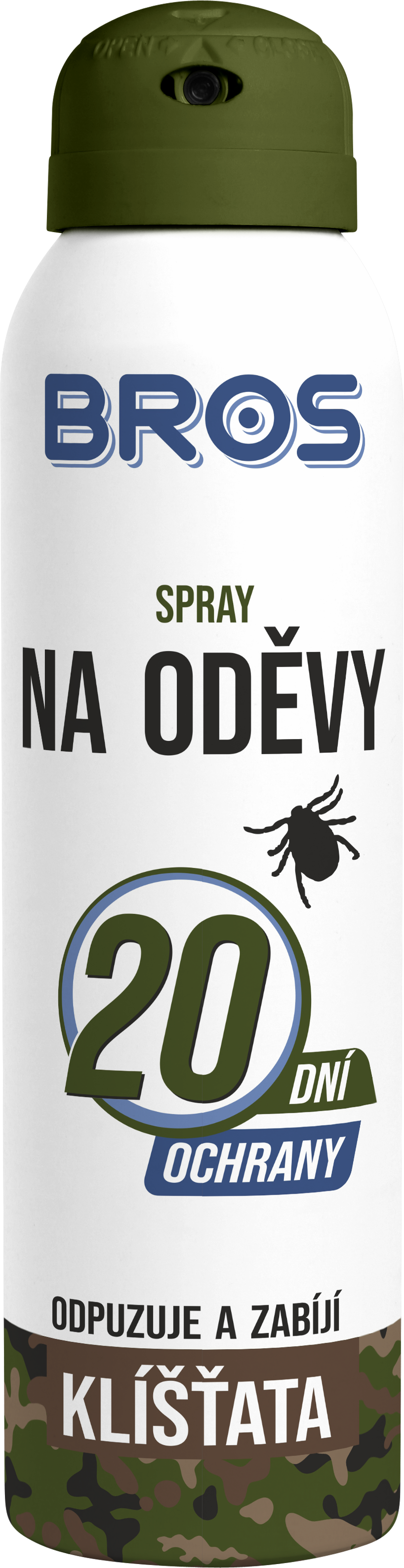 Levně BROS Repelent na oděvy proti klíšťatům 90ml
