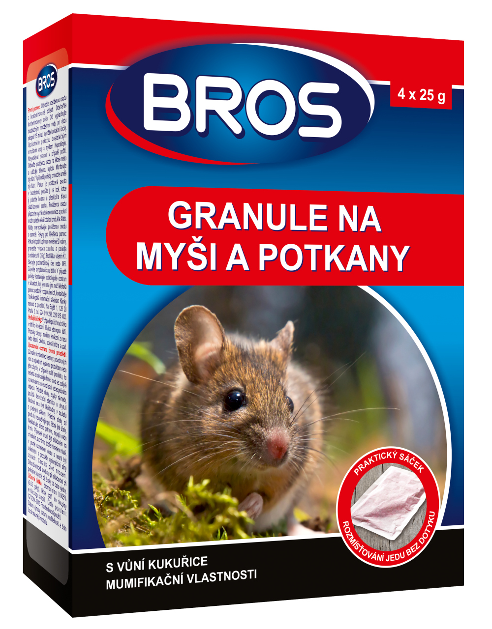 Levně BROS - granule na myši a potkany