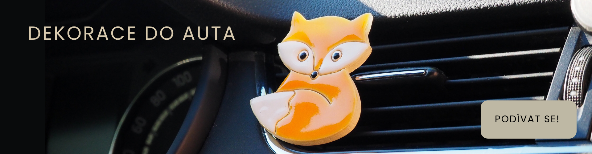 banner dekorace do auta