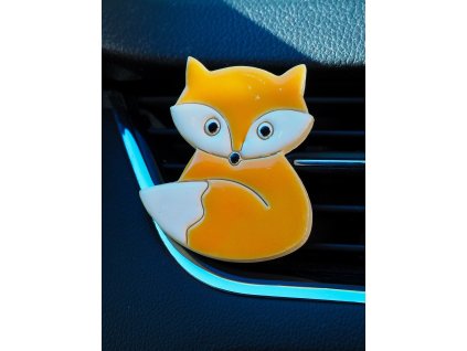 Dekorace do auta - Liška