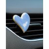 Dekorace do auta - Srdce modrý šeřík