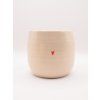 Minimalistické srdce - 280ml