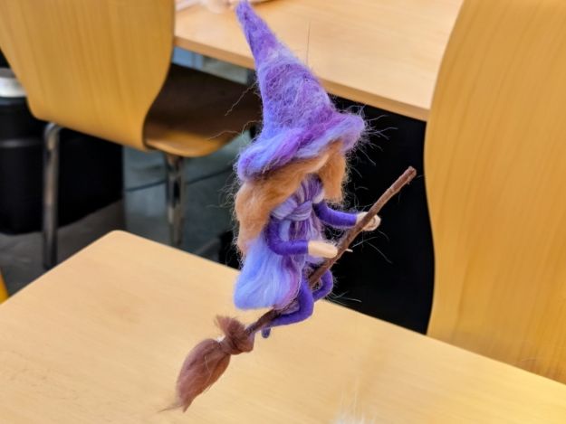 Panenka s nožičkami - kurz plstění